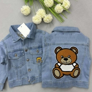 Страхотно дънково яке с мече на гърба