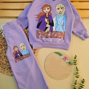 Страхотен лилав комплект от 2 части с Елза