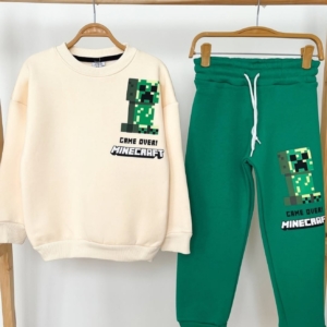 Страхотен зелен комплект с Minecraft