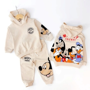 Комплект Мики с горница с качулка - от 2 г до 5 г