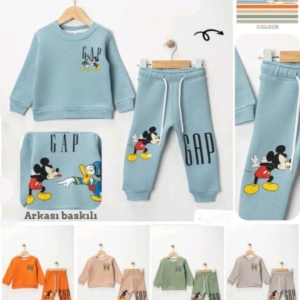 Ватиран комплект в сиво - от 6м до 24 м