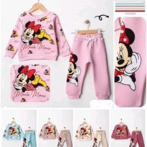 Ватиран комплект Мини в розово - от 6м до 18 м