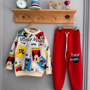 Комплект Mickey Mouse в свежи цветове - 2 части