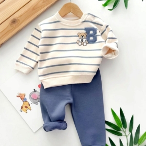 Ватиран комплект с мече и надпис - 2 части