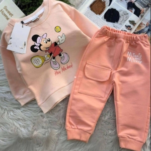 Комплект в цвят праскова - 2 части