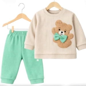 Комплект с 3д панделка и меченце