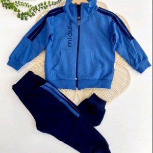 Син комплект за момче от 2 г до 5 г