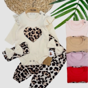 Сладурски тигров комплект с лента за глава