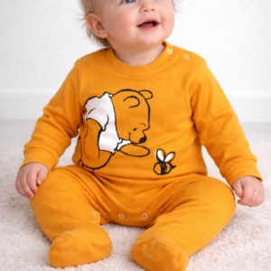 Ромпър с мечо и пчеличка