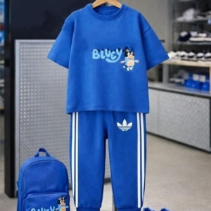 Комплект Блуи с къс ръкав блузка и панталон