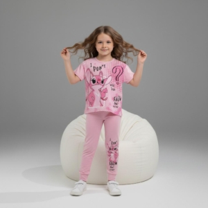 Комплект Stitch с къс ръкав