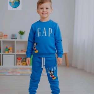 Комплект в син цвят