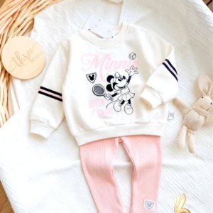 Сладурски комплект Minnie с клинче и блузка